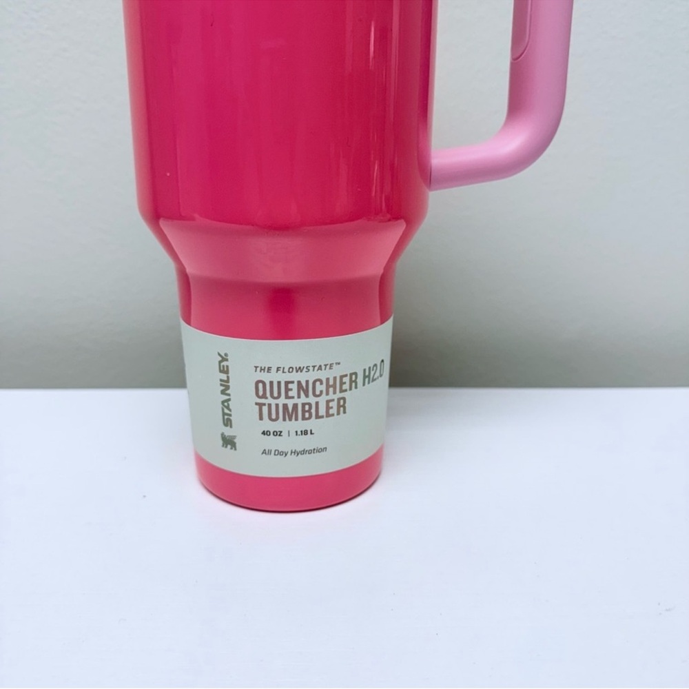 Stanley Pink Parade 40 oz Tumbler, Limited Edition Quencher H2.0 FlowState, New - Picture 8 of 9